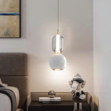 Nordic Creative Iron Glass Pendant Light – Moderne Minimalistische Elegantie