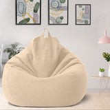 Norvo | Luxe Linnen Bean Bag – Ergonomisch & Stijlvol Comfort Zitmeubel