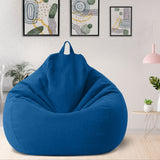 Norvo | Luxe Linnen Bean Bag – Ergonomisch & Stijlvol Comfort Zitmeubel