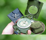 TrekGuard Militair Kompas – Waterdicht en Verlicht voor Preciese Navigatie