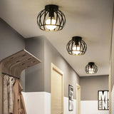 Luminara Industrie-Deckenlamp - Zwart Vintage Metaal Ontwerp