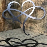 LoveBound - Elegante hart- en oneindigheidssymbool wanddecoratie