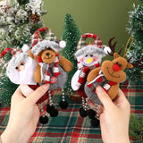 HOLLYCRAFTED – Premium Stoffen Ornamenten voor een Vrolijke Kerstdecoratie