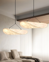 Subtiele Japandi Lamp met Verlichtingsverduisteringseffect