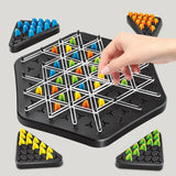 Kettendreieck-strategiespel – elegant denkspel voor 2–4 spelers