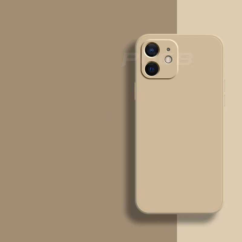 Liquid Silicone Case | Zachte beschermende case voor iPhone 11, 12 en 13