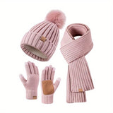 MODUNET – Stijlvolle 3-in-1 Winterset voor Koude Dagen