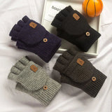 WARMTOUCH – Wintervingerloze handschoenen met touchscreenfunctie & zacht breidesign