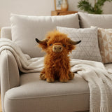 SCHATTIGE HIGHLAND KOE – Pluche Highland koe voor geborgenheid, troost & stijlvolle decoratie