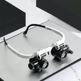OPTIGLOW – Geavanceerde LED-loepbril met 3-niveau vergroting