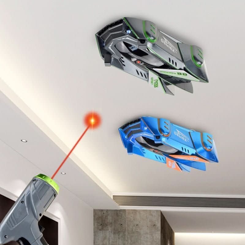 GravityRacer – Laser-gestuurd Wandklimmend RC Auto voor Kinderen