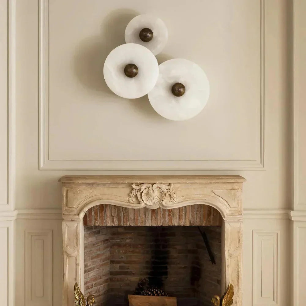 Alabaster Wandlamp – Minimalistische Luxe Verlichting | Sfeervolle Wanddecoratie