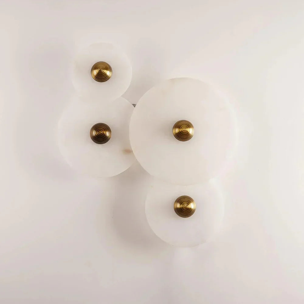 Alabaster Wandlamp – Minimalistische Luxe Verlichting | Sfeervolle Wanddecoratie