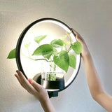 LED-Wandlamp met geïntegreerde plant – Designer-wandlampen voor binnen