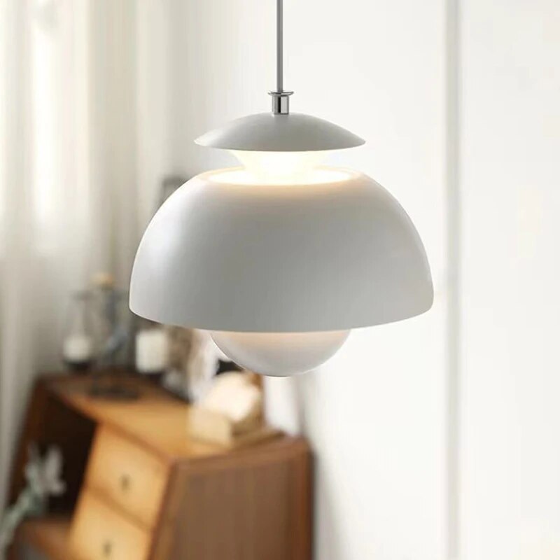 Nordic Moderne LED Hanglamp – Elegante Bloem geïnspireerde Scandinavische Ontwerp