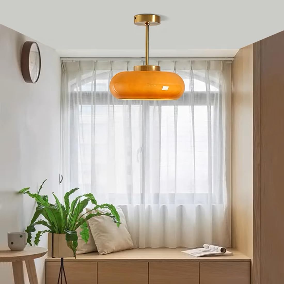 Antieke Glazen Kroonluchter – Tijdloze Elegantie met Vintage Charme