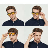 LunarisGlow | Anti Glare Nacht Rijglazen met UV400 Bescherming