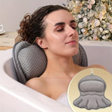 LuxeRest | Ergonomisch Mesh Badkussen voor Nek- en Rugsteun