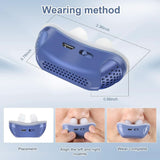MICROBREATH – Anti-Snurk CPAP-apparaat zonder masker voor rustige slaap & vrije ademhaling