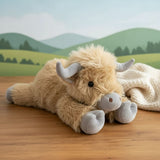HEATHERMO – Betoverende Hooglandrund-Pluche met fluffy, rustieke charme
