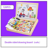 KreativBox Magnetspel – Leerplezier met Puzzel & Tekenbord