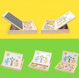 KreativBox Magnetspel – Leerplezier met Puzzel & Tekenbord