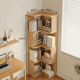 ARDENVELL – Hoekkast van bewerkt grenenhout in Scandinavische stijl voor ruimtebesparende elegantie en functionaliteit