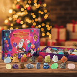 CRYSTALGEMS – Magische Edelsteen Adventskalender met 24 Natuurlijke Kristallen