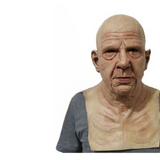 Realistisch Oude Man Masker voor Halloween – Eng Latex Kostuumaccessoire