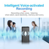 VoiceNote Mini – Ultraleicht Dictafoon met Spraakactivatie & 32 GB Opslag