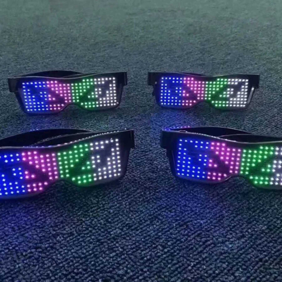 App-Programmeerbare LED Feestbril - GlowBeat