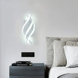 Spiraalvormige Wandlamp