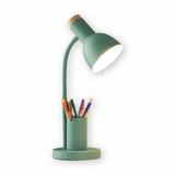 BrightHold – Moderne LED Tafellamp met Penhouder voor Bureau & Thuis