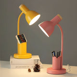 BrightHold – Moderne LED Tafellamp met Penhouder voor Bureau & Thuis