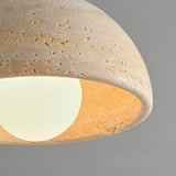 Natuurlijke Marmeren Hanglamp – Elegante Walnoot & Steen Ontwerp voor een Tijdloze Uiterlijk