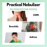Norvo | Vernevelaar voor Astma Verlichting | Compacte Handheld Inhalator voor Thuis & Reizen