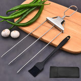 SpiesPro - 3-in-1 Grill Tool - Maakt grillen eenvoudiger en efficiënter!