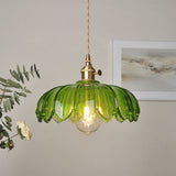 Bubble Glass Hanglamp – Elegante Transparante Glas & Koper Hanglamp