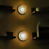Moderne Ronde LED Wandlamp – Strakke Frosted Glas Ontwerp voor Zachte Sfeer