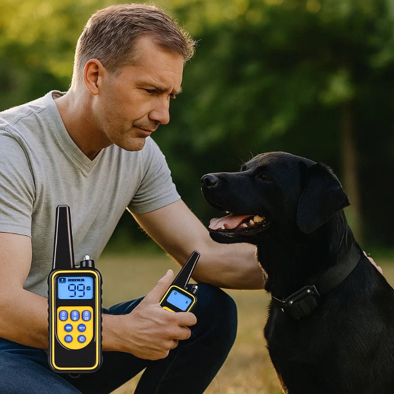 PROCANIS – Waterdichte hondentrainingshalsband met afstandsbediening en 3 standen