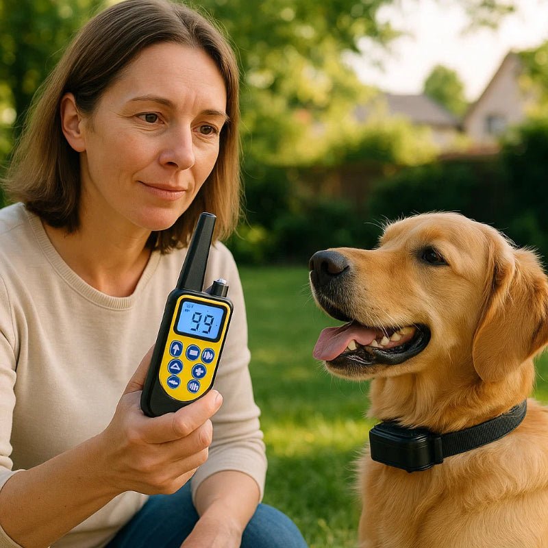 PROCANIS – Waterdichte hondentrainingshalsband met afstandsbediening en 3 standen