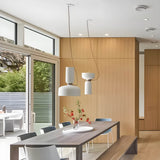 Orlee Hanglamp – Modern Geometrisch Ontwerp in Mat Zwart, Wit & Grijs