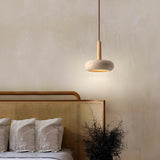 OSHO Steen Hanglamp – Elegante Travertine Ontwerp voor een Natuurlijke Touch