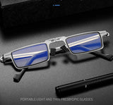 Orion | Opvouwbare leesbril van titanium