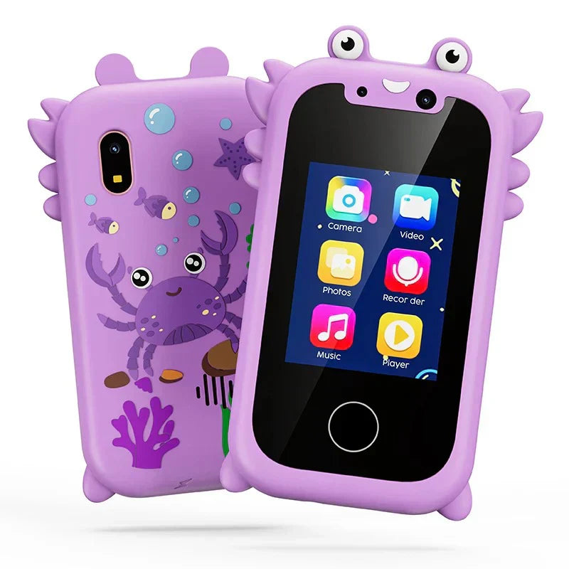 Kinder Leer-Smartphone met Touchscreen, Camera & Muziekfunctie