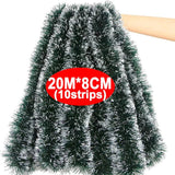TREELINE – Premium Groene Decoratietape voor Kransen en Kerstboomdecoratie