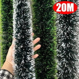 TREELINE – Premium Groene Decoratietape voor Kransen en Kerstboomdecoratie