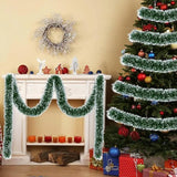 TREELINE – Premium Groene Decoratietape voor Kransen en Kerstboomdecoratie