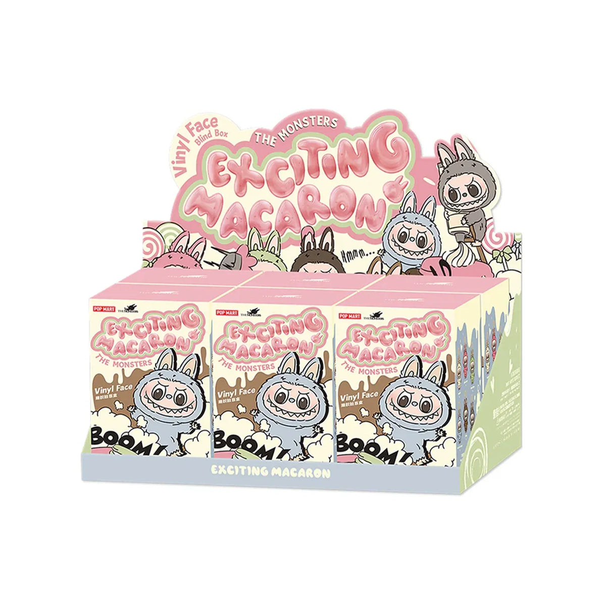 Sandsberg | Opwindend Macaron Monster Verzamelspeelgoed – Beperkte Editie Kunstfiguur Verpakking met 6 Blind Box