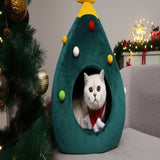 CATYPINE – Kerstboom-kattenbed voor een gezellige winterervaring